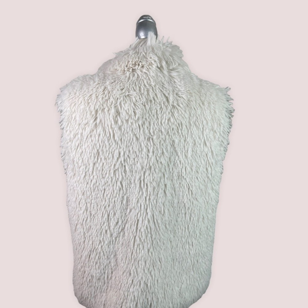 Fun Furry Betsey Johnson Satiny Animal Print Lined Vest M - Picture 4 of 8